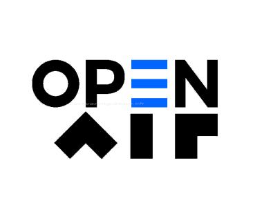 OPENAIR-Aufkleber