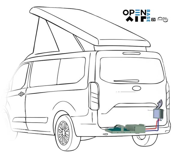 Unterboden-Klimaanlage OpenAir BASE 12V Full-Inverter